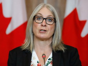 Canada's Minister of Indigenous Services Patty Hajdu in January 2022. Patrick Doyle/Reuters