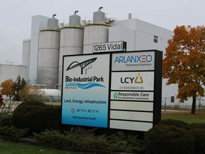 The LCY Biosciences manufacturing site in Sarnia.