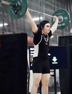 Fifteen-year-old Joshua McLachlan will be one of two local athletes from Garage Gym Weightlifting competing in this year's Ontario Winter Games.Handout/Sarnia This Week