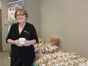 Donna Lunn, shown in a file photograph, is the founder of Harvest Bowl, a volunteer-run agency dedicated to reducing food waste by gleaning vegetables from farmers' fields and converting them into dried soup mixes. The mixes are sent to shelters and food banks in London, St. Thomas and Elgin, Oxford and Middlesex counties. File photo/Postmedia