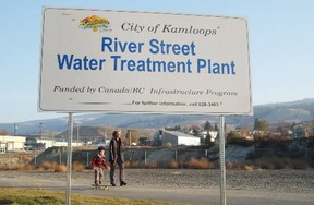 The site of the River Street Water Treatment Plant as seen in 2002.