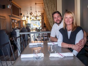 After four years away, restauranteurs Bronwyn and Aaron Linley have returned to Stratford to open Bluebird Restaurant and Bar on Ontario Street. (Chris Montanini/Stratford Beacon Herald)