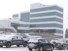 Exterior of Ronald A.Irwin Civic Centre on Friday, Feb. 3, 2023 in Sault Ste. Marie, Ont. (BRIAN KELLY/THE SAULT STAR/POSTMEDIA NETWORK)
