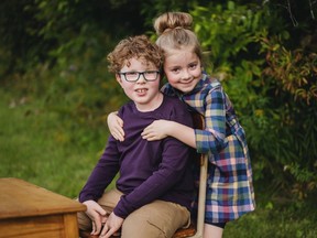 Jack Monaghan, 9, and Charlotte Monaghan, 7: The siblings are both autistic.