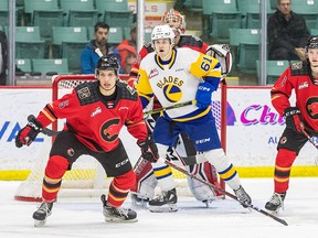 With Tuesday night's loss, the Prince George Cougars maintain a record of 3-4-1-0 when tied after two periods.