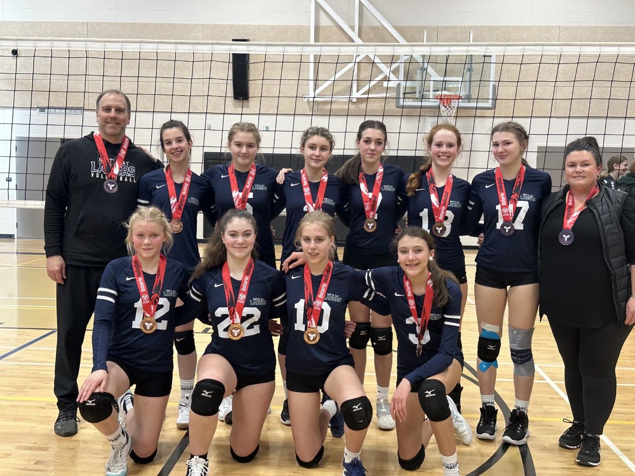 North Bay Girls Volleyball Bring Home Bronze From Barrie | North Bay Nugget