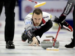 Sherwood Park's Brendan Bottcher lost the Alberta men's curling final to Kevin Koe, but will still play in the Brier as a wild card. DAVID BLOOM/Postmedia