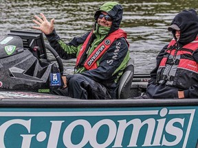 Cool weather on day three of the Lake Okeechobee Elite Series event made things tougher for Jeff Gustafson but he landed a solid 38th place finish.