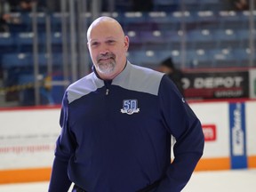 Dan Buckland, the Sudbury Wolves' athletic therapist and equipment manager.