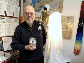 Following the recent release of the 11th book in his Joel Franklin Mystery series, Sins of the Past, Stratford author Ron Finch will host a paranormal writing workshop at the Stratford Perth Museum March 11 called A Bit About Ghosts and Everyone Should Write. (Submitted photo)