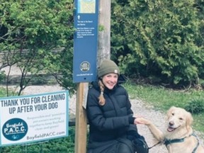 The Bayfield People and Canine Community is looking to enter into a partnership with Bluewater to create an off-leash dog park. Handout