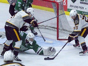 The Terriers also picked up a third straight shutout when Portage took out the Neepawa Titans 6-0 at Stride Place in Portage. (supplied by Portage Terriers)