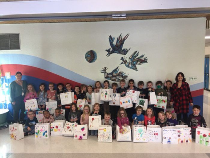 École Campbelltown students collect birthday supplies for Strathcona