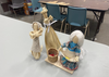 Participants made corn husk dolls as part of their learning experience. SUPPLIED