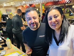Abraham Ramos and Marlem Power are the brother and sister team from Mexico City that are behind Chilangos Mexican restaurant located in the Bell Tower Plaza at 365 North Front Street. VICTOR SCHUKOV PHOTO