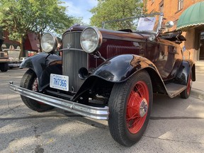 John Wright owns this 1932 Ford convertible, on display at the Art Kemp Memorial Car Show, held in Thamesville in September 2022. Peter Epp