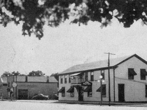 The Royal Hotel as it appeared in ther 1940s. Image courtesy of Barry J. Page through the Goderich Signal Star