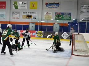 The Foothills Ringette Association hosted its inaugural tournament from Feb. 3-5, with games in High River, Okotoks and Nanton.