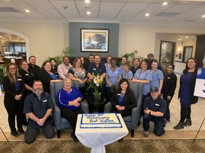 The team at Best Western Brantford in celebration of their 35th anniversary   SUPPLIED