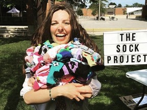 Jessica Baird is the founder of The Sock Project.