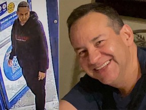 The Ottawa Police Service is seeking the public's assistance in locating missing person Diego Sarria, 54. Sarria was last seen in the Kanata area on the afternoon of Jan. 17, 2023. His car was found by the Upper Ottawa Valley OPP on Maple Street in Pembroke on Jan. 30. Ottawa Police Service handout