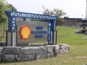Shell Manufacturing Centre near Sarnia.