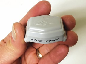 Project Lifesaver equips clients who are registered with a personalized wrist bracelet that sends out a unique automatic tracking signal to a mobile receiver. 
File photo/Postmedia Network