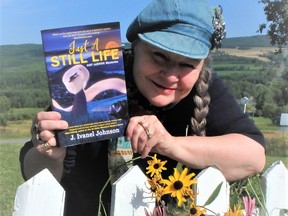 Julie A. Johnson, author of Just A Still Life, used the pen name J. Ivanel Johnson as an homage to her grandmother who wrote the original manuscript for the murder-mystery novel almost 75 years ago. (Richard Reich photo)