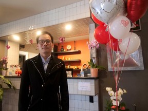 Jacky Yu, new general manager and co-owner of Hoy's Chinese Cuisine in Simcoe, celebrated a grand re-opening of the restaurant on Feb.  14. CHRIS ABBOTT