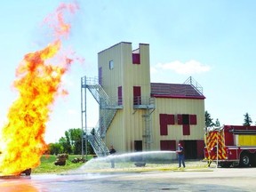 Vulcan County is spending over $500,000 to upgrade the fire training tower.