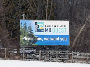 Organisasi perekrutan dokter memicu percakapan dengan papan reklame Highway 6
