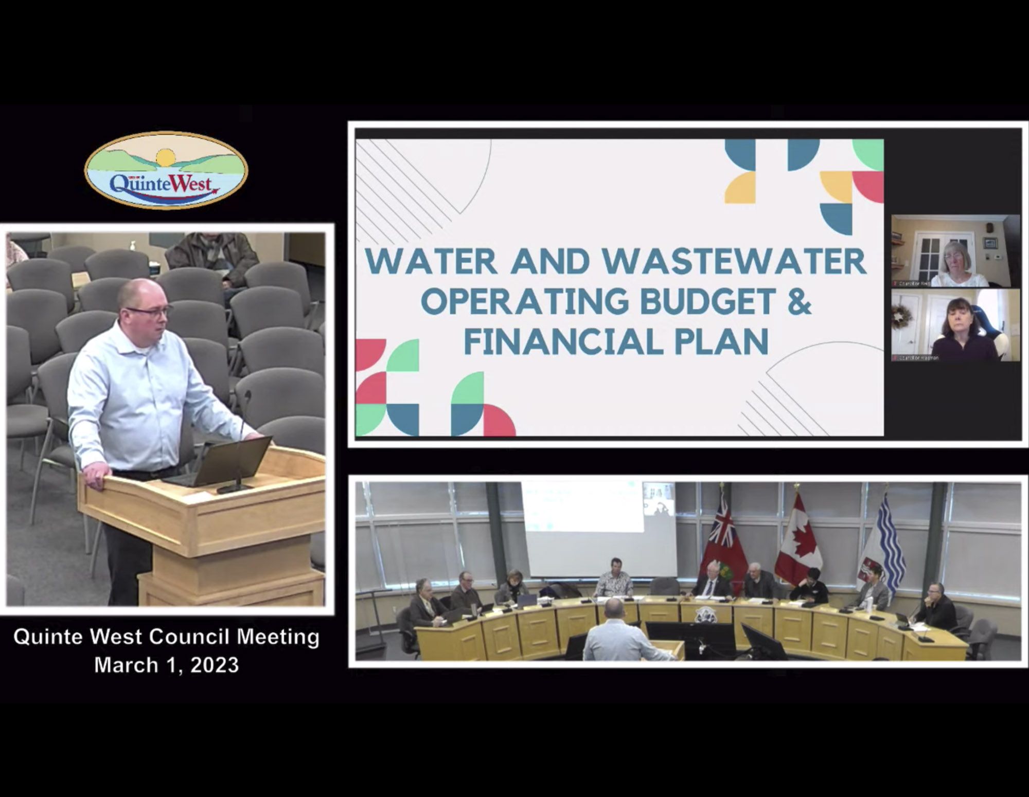 Quinte West passes water and sewage budgets Kingston/Frontenac This Week