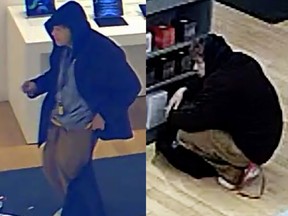 A man Kingston Police are searching for in connection to a robbery at a business downtown on Feb. 8, 2023.