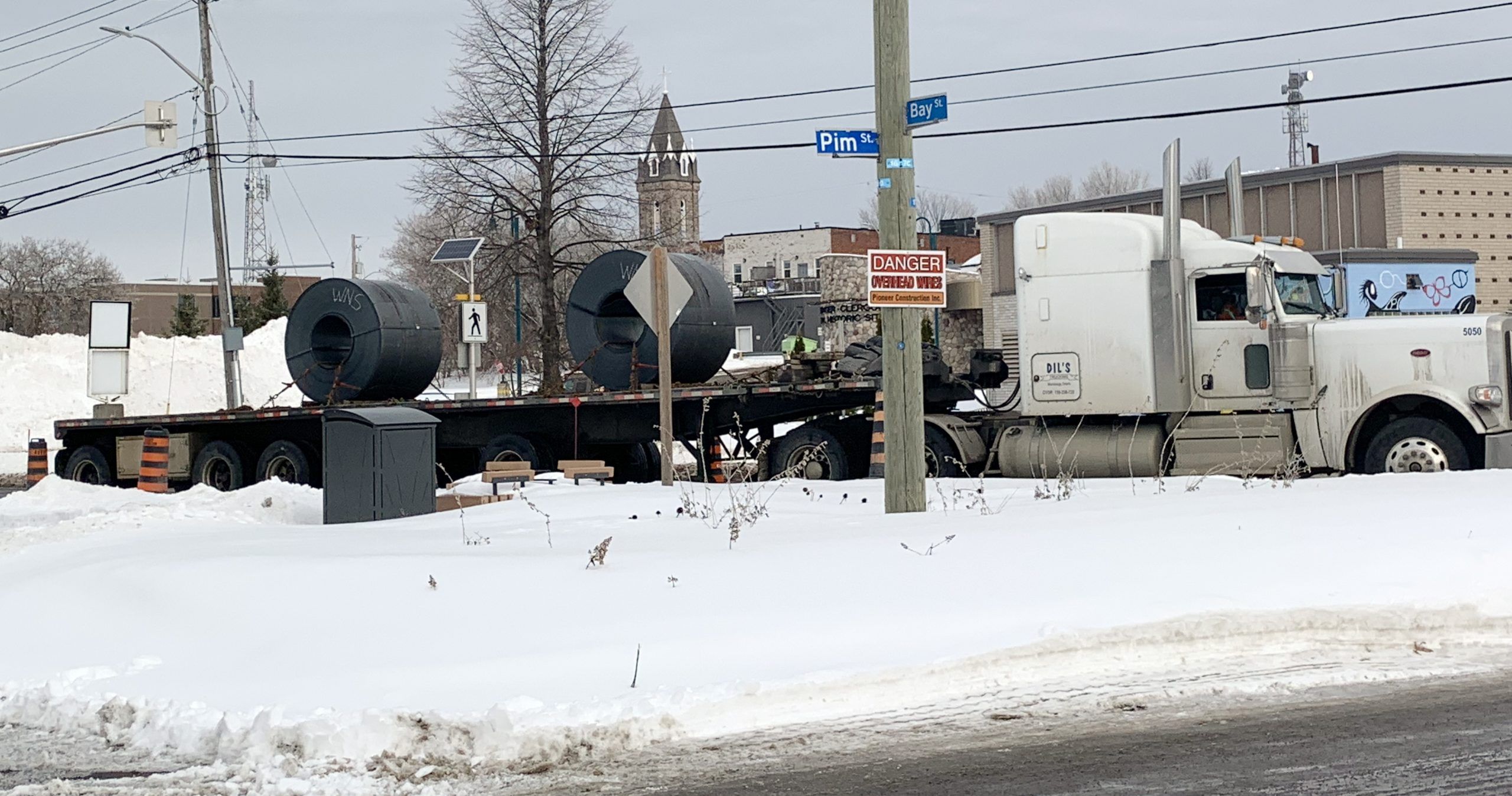Algoma Steel moves product via Purvis Marine; Bay Street reduced to one