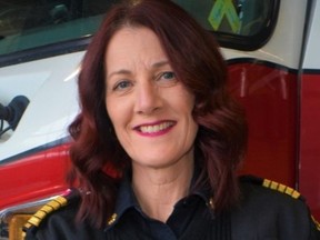 Belleville's first female Fire Chief Monique Belair has resigned her post to assume the fire chief position in Kingston. DEREK BALDWIN FILE