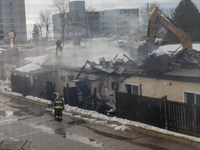 North Bay Fire Chief Jason Whiteley told The Nugget crews didn't have enough water to battle Wednesday's blaze at the Franklin Motel and Trailer Park.