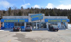 The old Blockbuster Video store on the Sunset Strip in Georgian Bluffs just west of Owen Sound on Thursday, March 9, 2023.