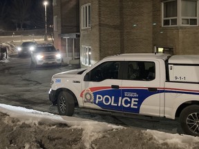 Greater Sudbury Police continued to investigate an apparent shooting incident at the Randolph Centre apartment building in the downtown core on Wednesday night.