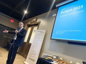 Alberta Finance Minister restates assist for Chambers, biz homeowners Alberta Finance Minister restates assist for Chambers, biz homeowners