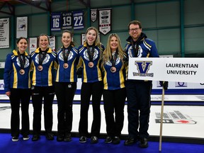 Laurentian University won bronze at the U Sports Curling Championships, held in Sudbury this past week.