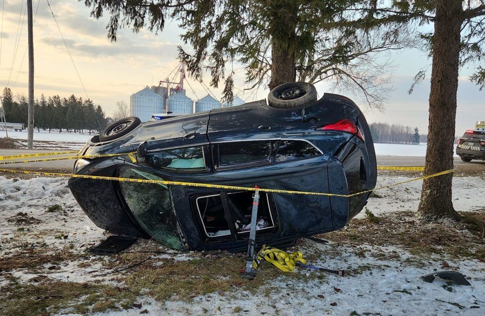 Driver Airlifted To Hospital Following Morning Crash South Of Stratford