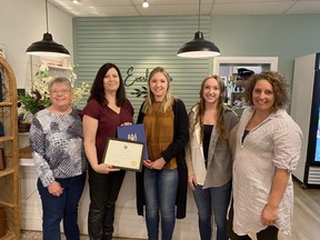 Everlastings Flowers and Gifts is celebrating 30 years of business in downtown Lucknow. Photo courtesy of the Township of Huron-Kinloss.