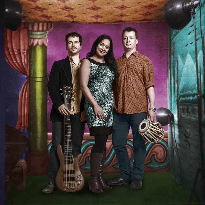 Autorickshaw performed two concerts in April at the Isabel Bard Center for the Performing Arts - one for adults and one for children.