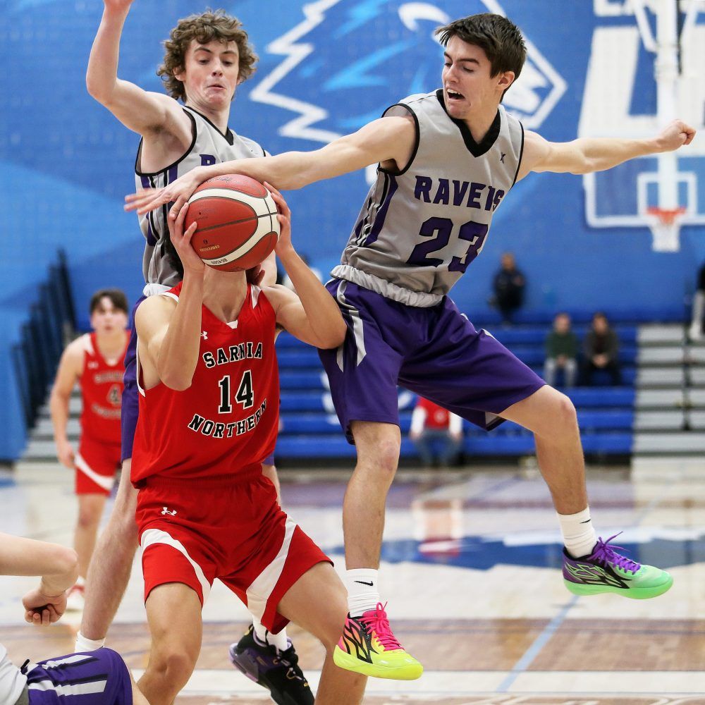 PHOTOS: Northern Vikings vs. Eastside Ravens, Day 1 at OFSAA boys