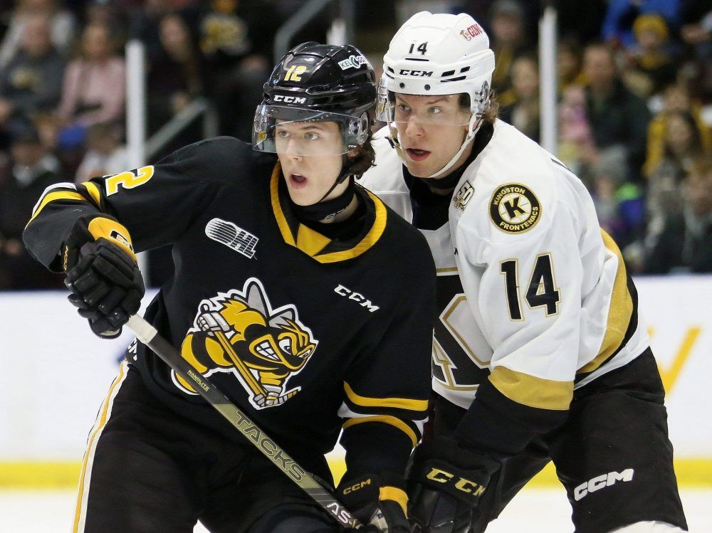 Ontario Hockey League on X: Nolan Burke in good @StingHockey company  entering the weekend 🐝  / X