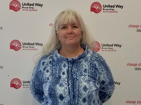 Francesca Dobbyn, executive director of United Way Bruce Grey, on Wednesday, March 8, 2023 in Owen Sound, Ont. (Scott Dunn/The Sun Times/Postmedia Network)