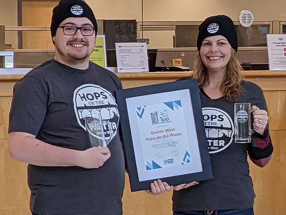 Quinte West’s Hops on the Water festival wins 2023 FEO Top 100 Award