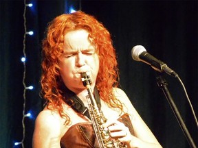 Sarah Skinner of the Red Dirt Skinners plays soprano sax and sings backing vocals. Her playing has won her such accolades as Instrumentalist of the Year at the British Blues Awards and placed her alongside some of the biggest names in the Wikipedia list of notable soprano saxophonists. SUBMITTED PHOTO