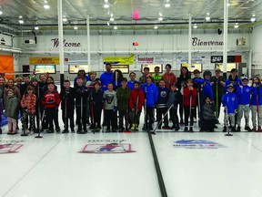 Junior members of the Beaumont Curling Club competed in the first annual Kevin Pengelly Junior Bonspiel on March 4 and 5. (Supplied)