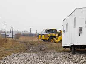 Construction equipment and a site trailer has arrived on a parcel of land adjacent to Lynden Park Mall in Brantford this week.  Widely speculated to be the site of a Costco store, the company has yet to acknowledge it publicly.